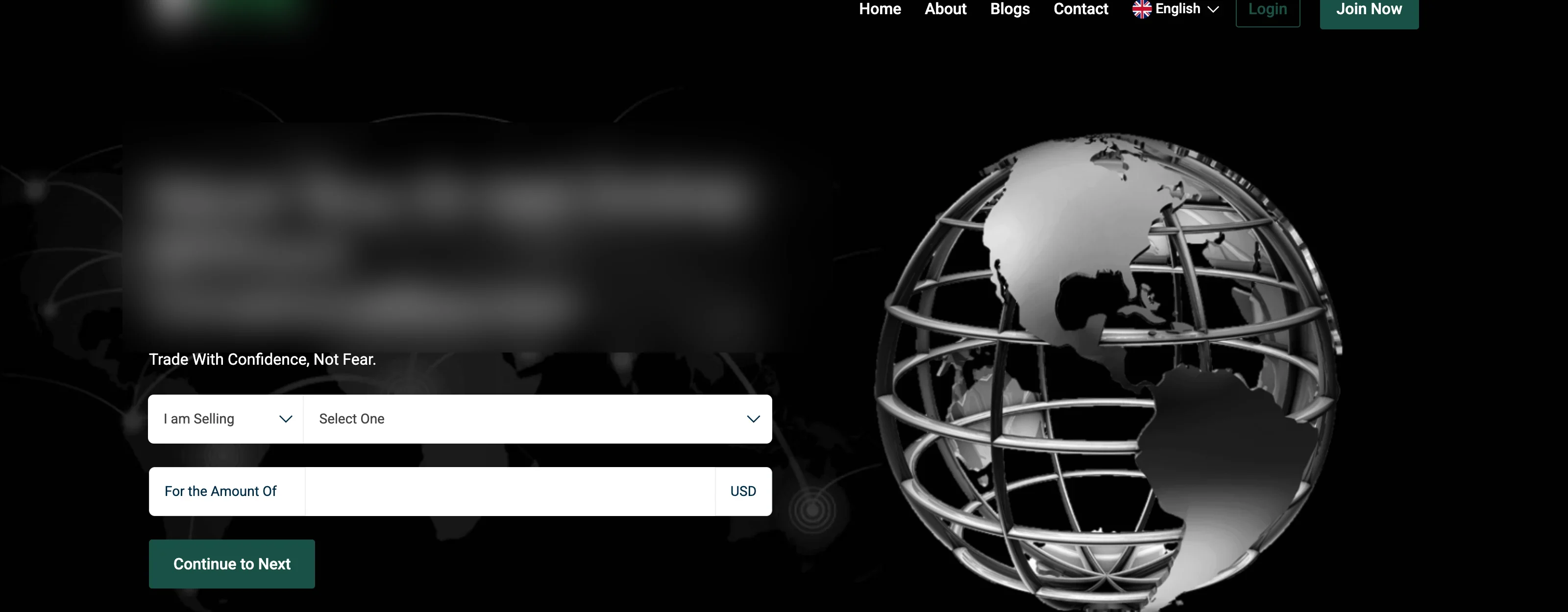 Redacted preserved screenshot of the impersonating escrow website